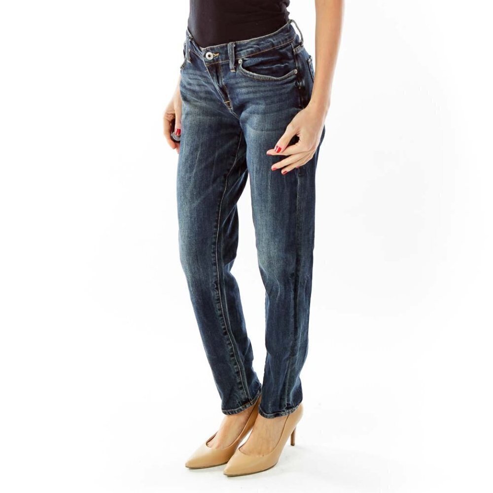 Lucky Brand Navy Skinny Jeans - Picture 3 of 3